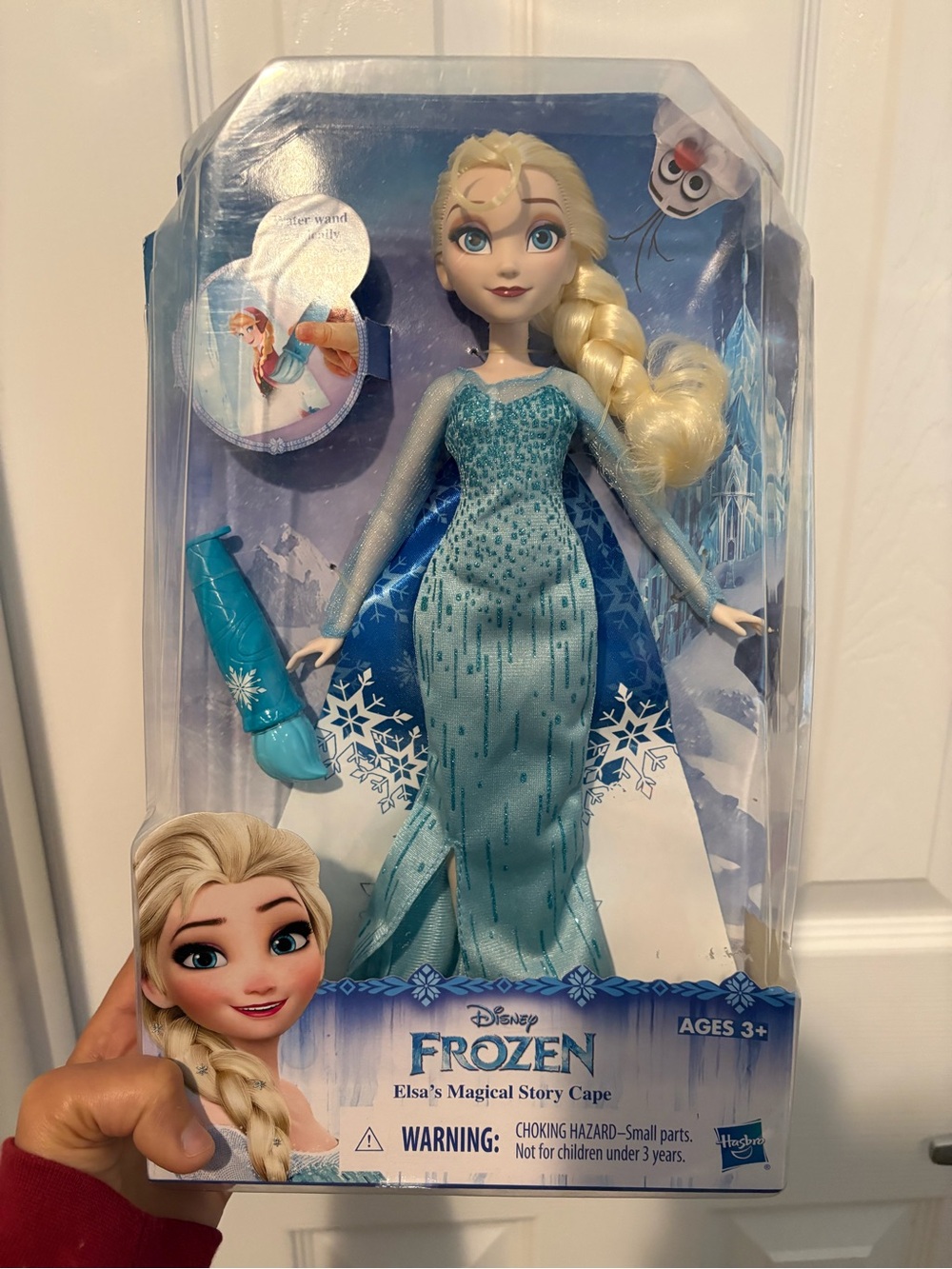 Unopened Disney Collectable Elsa Doll in Coloring Changing Gown
